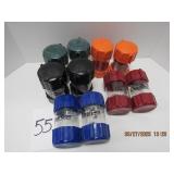 10 Clear Can Storage Containers-2.75x5"