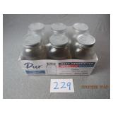 New 6-64 oz. Mason Jars