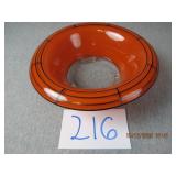Westmoreland Orange Cased Glass