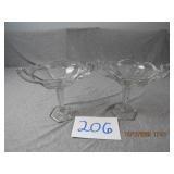 2 Westmoreland Glass Sweetmints