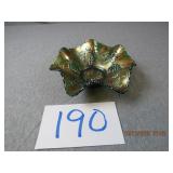 Carnival Glass Bowl wGrapes