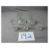 Glass Perfume Bottles(set of 5)