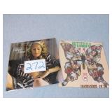 Fiona Richmond Soft Pom Record&Butterfly Album