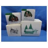 Dept. 56  4  Accessories in boxes