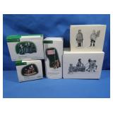 Dept. 56 5 Accessories in boxes