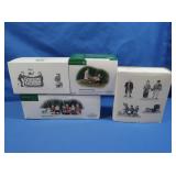 Dept. 56  4  Accessories in boxes