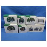 Dept. 56  7 Accessories in boxes
