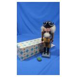 Erzgebirge Nutcracker, made in GDR - w/box wood