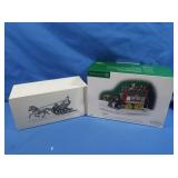 Dept. 56  2 village Accessories, "Dashing through