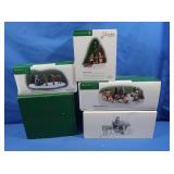 Dept. 56 5 Accessories in boxes