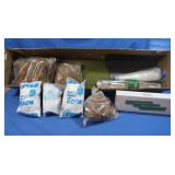 A lot of village accessories