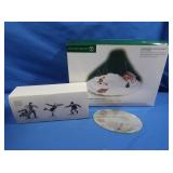 Dept. 56  Village animated hockey player &