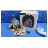 Dept. 56 New England "PL Wheelers Bicycle Shop"