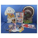 Autographed Mister Rogers Photo,Cardboard Holiday