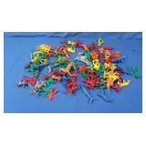 Plastic Cowboys,Indians&animals