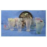 Vintage Libbey Frosted Glass Tumblers,Vintage