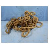 Vintage 3/4" Rope&Pulley