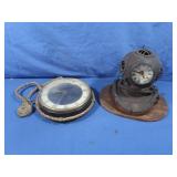 Brass Nautical Clock&Wall Clock