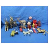 Assortment of Christmas Figures