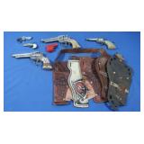 Toy Pistols with Holsters