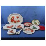 Vintage themed Plastic Serving ware