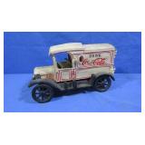 Vintage Cast Iron Coca-Cola Truck 9x4x5