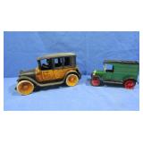 Cast Iron "Yellow Cab" 8x4x5,Ertl Montgomery Ware