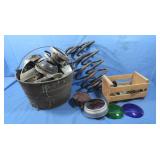 Antique/Vintage Car parts-Reflectors,Springs&more