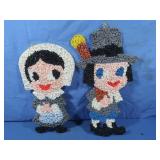 Vintage Popcorn Pilgrims