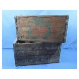 Vintage 2 Beverage Crates