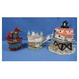 Porcelain Home Decor-Lights up&Music Box