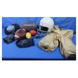 Sports Lot-Football Helmet,Footballs&more