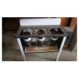 "New Perfection" Vintage Gas Stove,missing 2