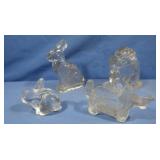 Glass Figurines,Glass Candy Dish