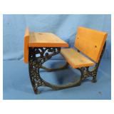 Miniature Old Fashion School Desk