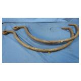 2 30" Forged Hooks