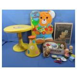 Lg. Vinyl "Teddy" book 20x13.5",Vintage