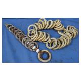 Vintage Horse Harness w/Extra Celluloid rings