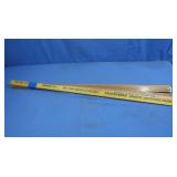 7 Wooden Yardsticks