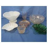 Asst of Glass Bowls&Dishes&African American Dï¿½cor