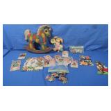 Vintage Valentines,Nursery Rhyme Puzzles,Rocking