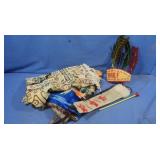 Vintage Tapestry,Native American Quilt&Hat