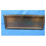 Copper Etching of Pgh Skyline-Lights up