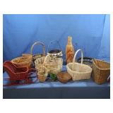 Asst of Wicker Baskets