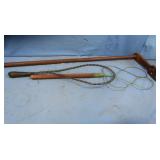 Vintage Rug Beaters&Butter Churn