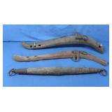 Vintage Sm Single Tree Yoke 22.5"&Vintage Wooden