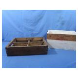 Vintage Wooden Boxes-Deluxe Beverage&Ammo