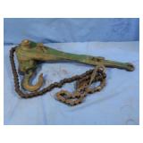 Vintage Coffing Chain Hoist