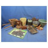 Garden Decorations,Flower Pots,Bird Planter