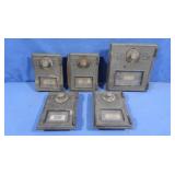 5 US Post Box Doors